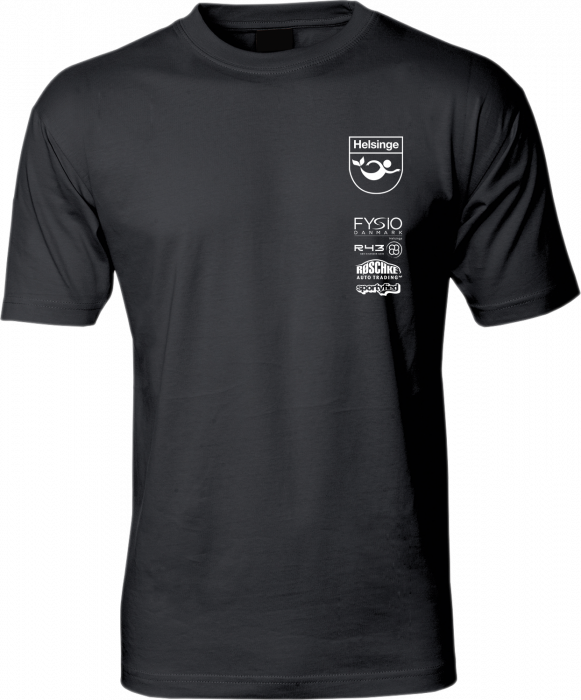 ID - Helsinge Svømmeklub Cotton T-Shirt Ks - Svart